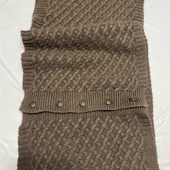 Source Unknown Accessories - Source Unknown Danity Brown Knit Scarf